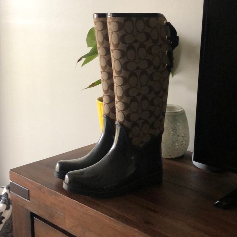 Coach Rainboots